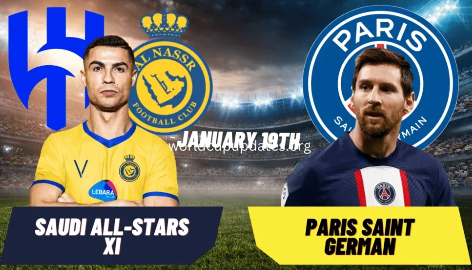 Riyadh All-Star XI vs PSG